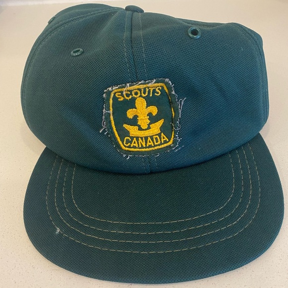 Vintage Boy Scouts of Canada Uniform Hat Ballcap - Picture 1 of 6